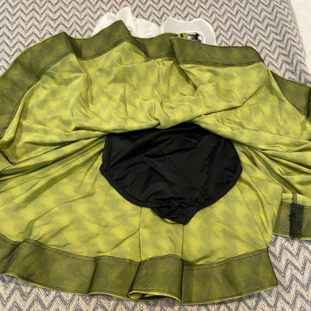 Costume Gallery Child Medium Dance Costume – Polka Dot & Green/Brown Design